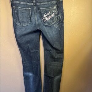 Harley-Davidson Women's Dark Blue Boot Cut Jeans